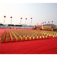 成都承接音响 舞台搭建 暖场道具 拱门出租 气球布置