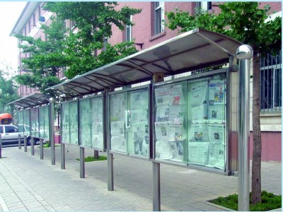 佛山宣传栏制作/厨窗广告栏制作